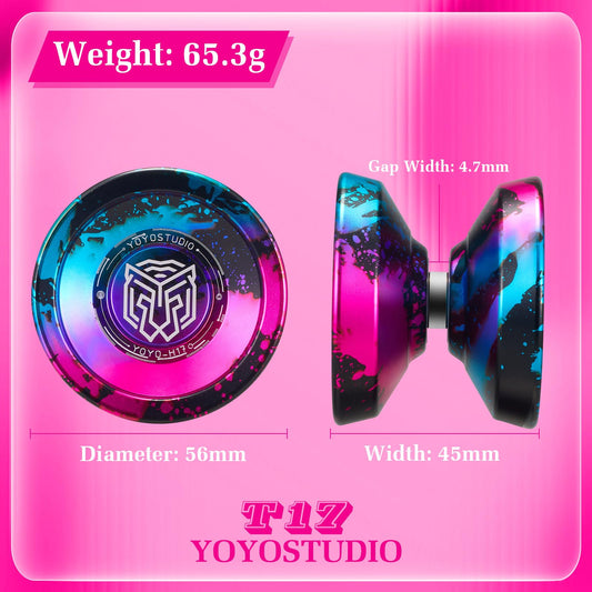 YOYOSTUDIO H17 metal construction highlights durable aluminum body for reliable play