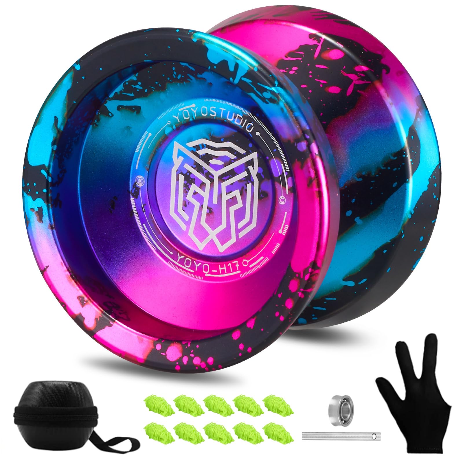 YOYOSTUDIO H17 Trick Yoyo with interactive setup for seamless mode switching