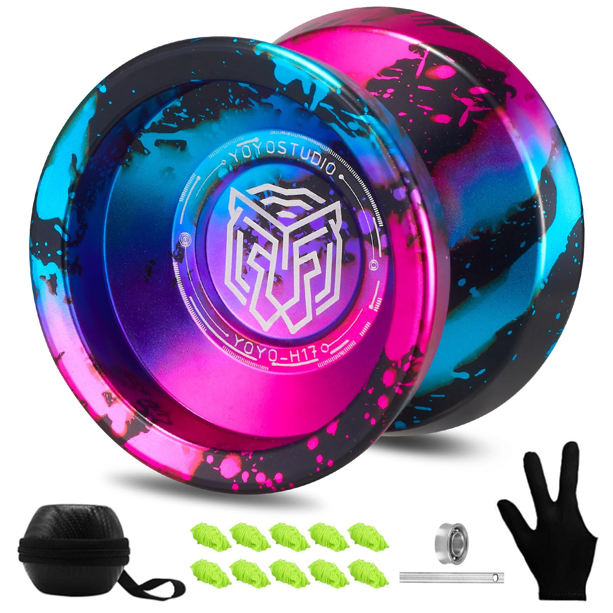 YOYOSTUDIO H17 Trick Yoyo with interactive setup for seamless mode switching