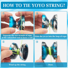 YOYOSTUDIO H17 comes with case, glove, and extra strings
