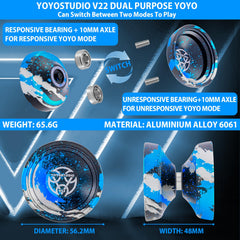 YOYOSTUDIO V22 accessories case keeps gear organized for travel