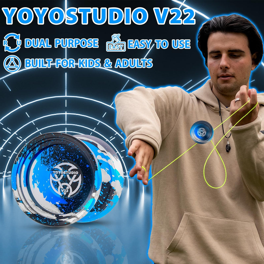 YOYOSTUDIO V22 durable metal body built for long lasting practice