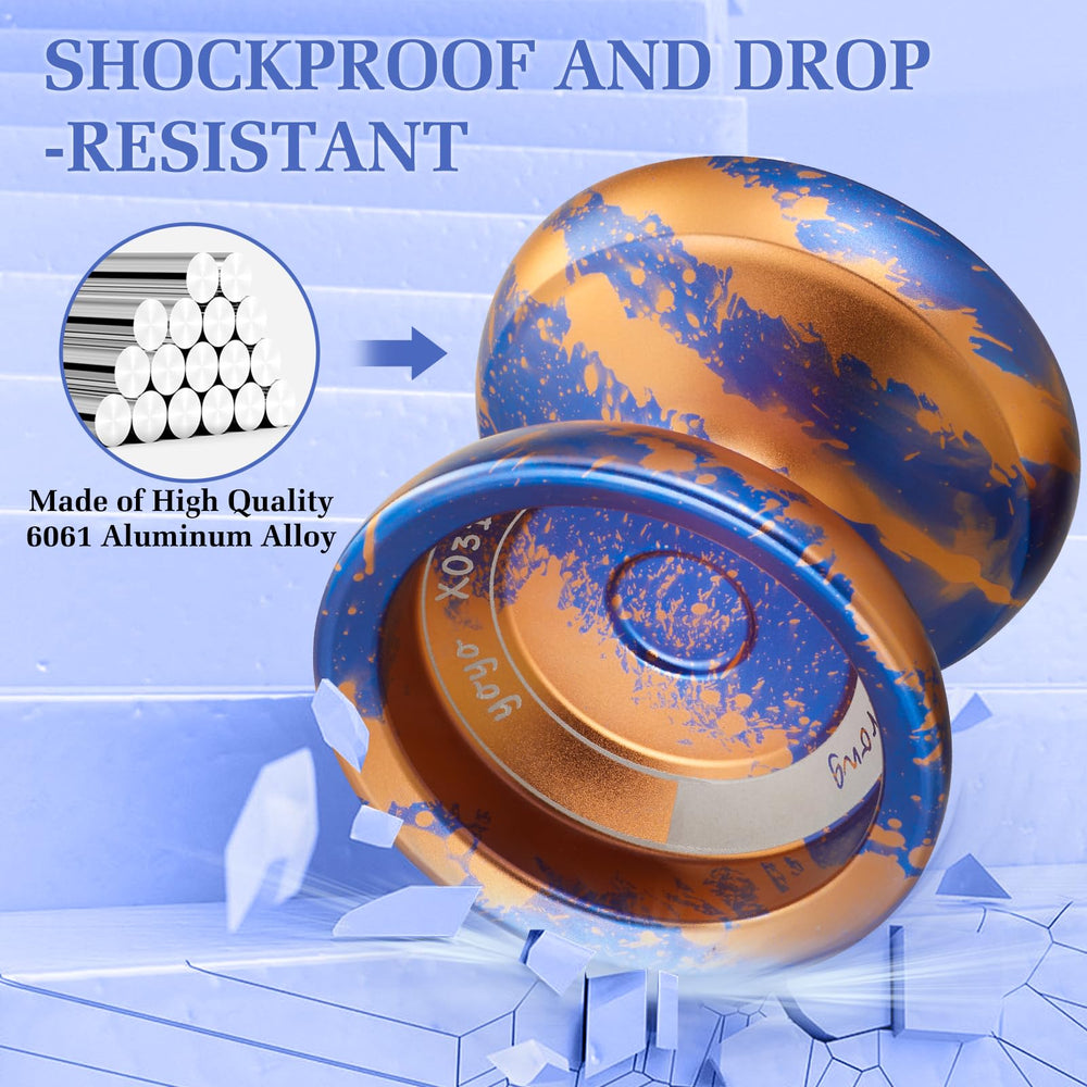 YOYOSTUDIO X0312 durable alloy body withstands daily practice
