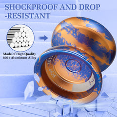 YOYOSTUDIO X0312 durable alloy body withstands daily practice