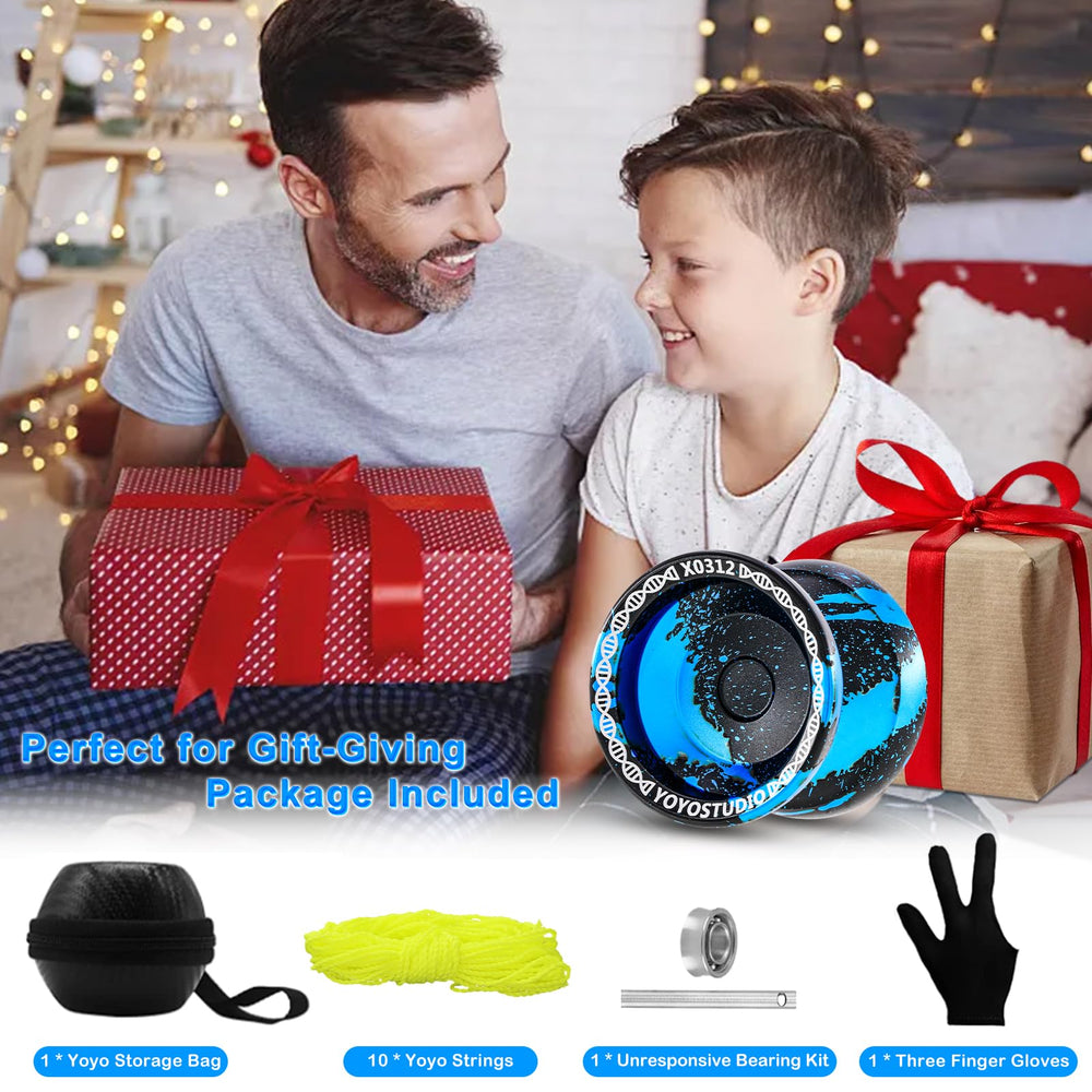 YOYOSTUDIO X0312 bundle shows case and glove for protective storage