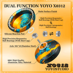YOYOSTUDIO X0312 high-quality 6061 aluminum alloy construction.