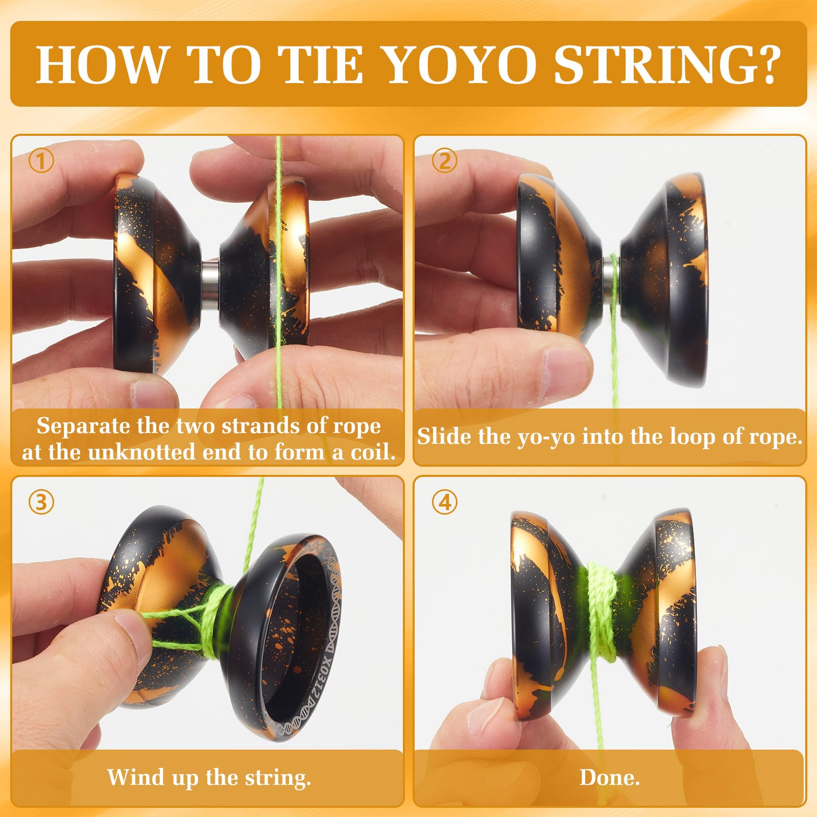 YOYOSTUDIO X0312 professional glove enhances grip during tricks.