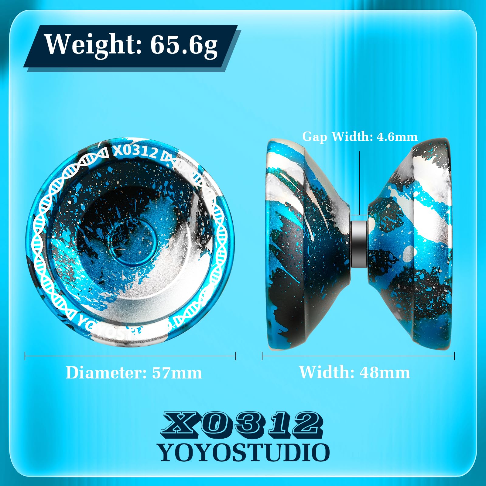 YOYOSTUDIO X0312 in responsive mode ideal for beginners.