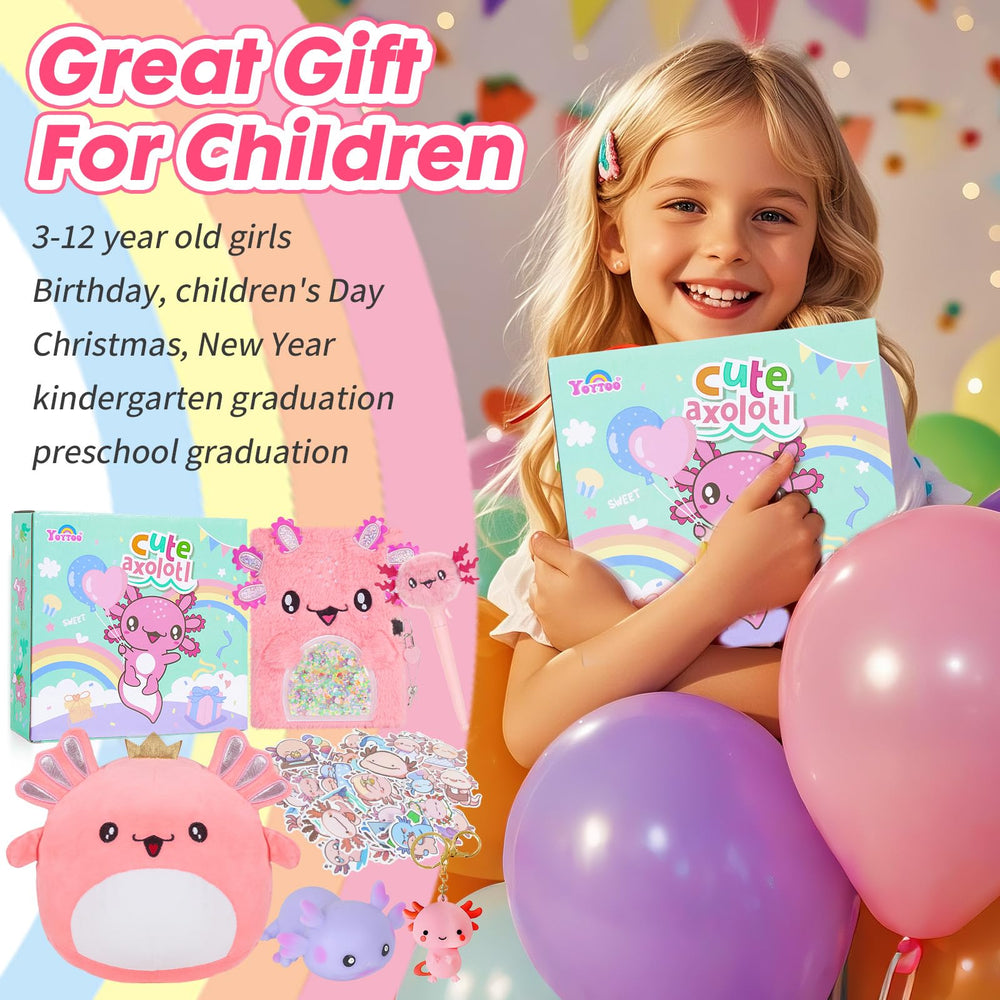 YOYTOO axolotl gift box arrives ready to gift