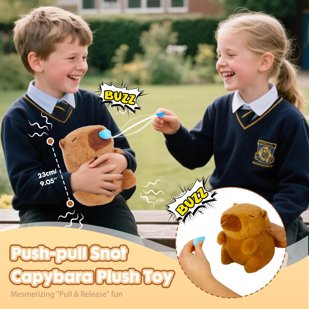 YOYTOO capybara hamburger plush keychain brightening backpacks