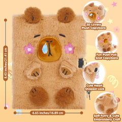 YOYTOO capybara keychain with turtle backpack on a bag