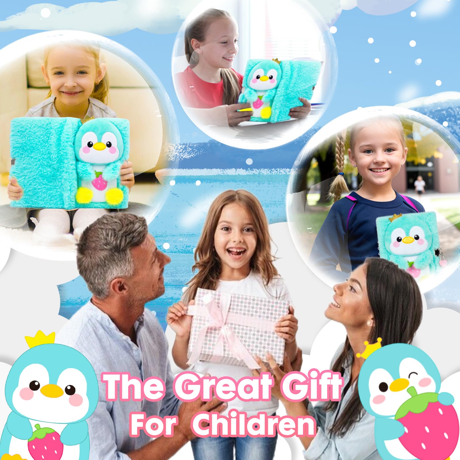YOYTOO kids writing with penguin companion for creativity