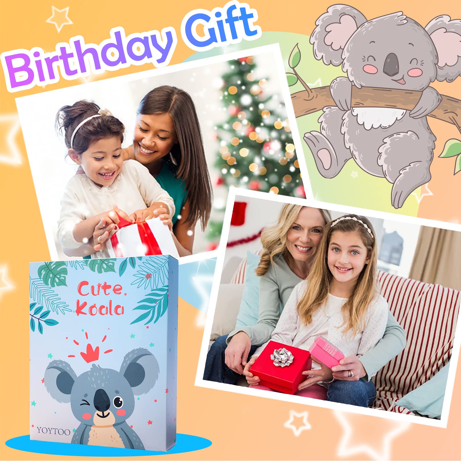 YOYTOO Koala Diary lock and keys provide private space for secrets.