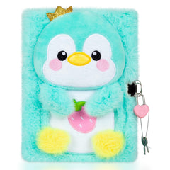 YOYTOO penguin diary cover plush texture invites cozy journaling