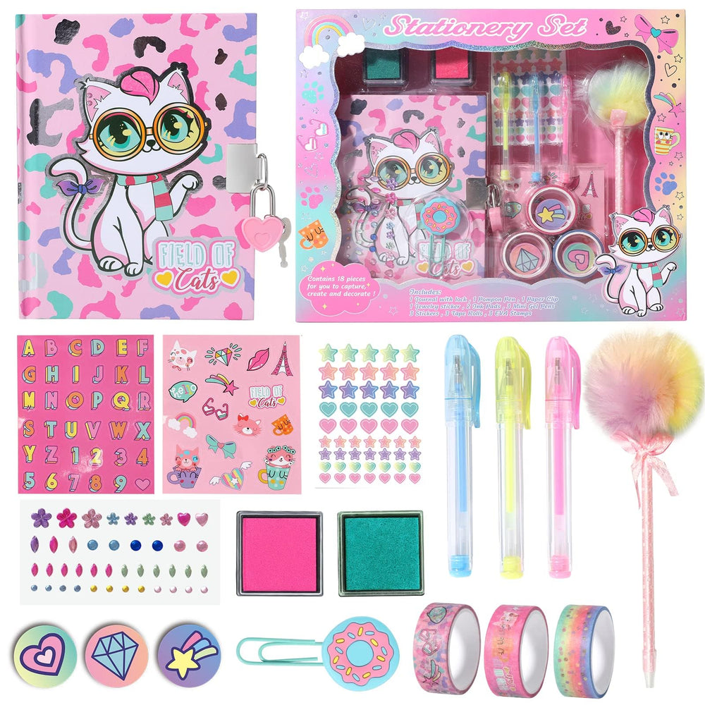 YOYTOO tape rolls and EVA stamps decorate pages with fun patterns.