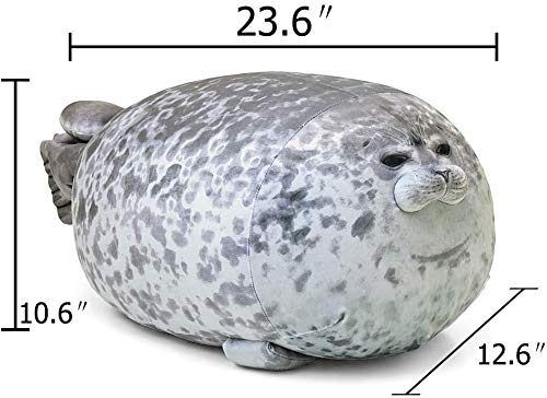 YOZATIA Chubby Blob Seal Pillow vacuum-packed and ready to fluff back to form