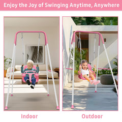 Yozoia toddler swing offers simple assembly and 24 hour support