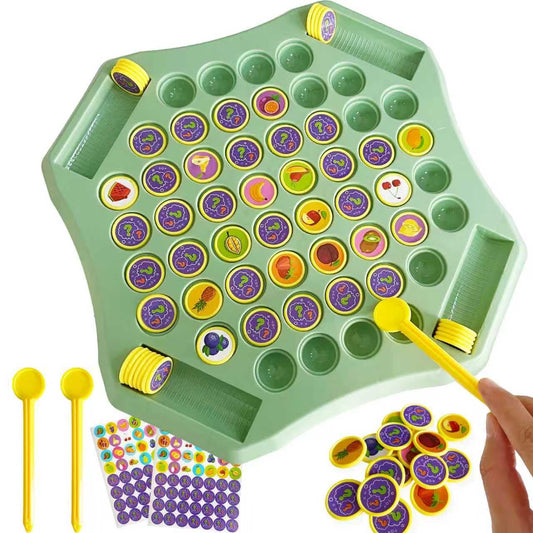 YPAI animal-pattern pieces aid kids' memory matching