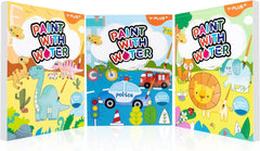 YPLUS Paint with Water book cover, kid-friendly design for mess-free coloring.