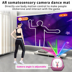 YRPRSODF non-slip bottom keeps the mat stable during dance sessions.