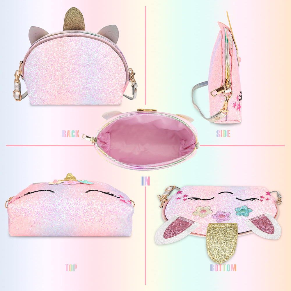 YRUBOHA unicorn cloud design with jewelry set for dress-up play