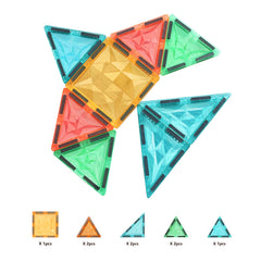 YRZtiles magnetic edges allow easy connections for confident early builders.