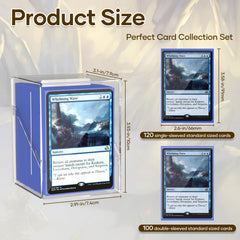 YSCare 600pcs card sleeves protect cards from wear.