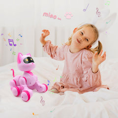 Ysityum robot cat gift-ready packaging, ideal as a kids' birthday present.