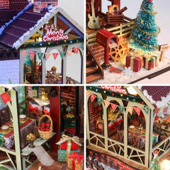 YSWOOD WORLD dollhouse kit makes a charming gift for craft lovers and home decor