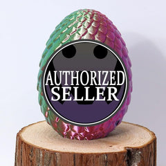 YTRXYLKL crystal dragon inside egg, side view, adds magical surprise to gifts.