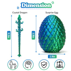 YTRXYLKL gift-ready dragon egg ideal for birthdays and holidays