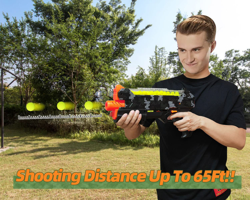 YTSWELE Easy pump-action priming supports smooth firing.