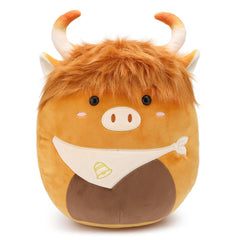 Yytoyshop Highland Cows Plush Buddy soft cuddly companion for cozy moments