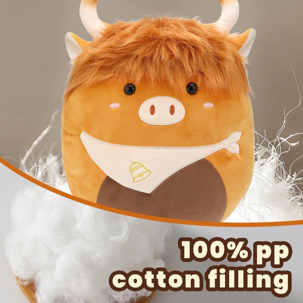 Yytoyshop Highland Cows Plush Gift Ready ideal for birthdays and holidays