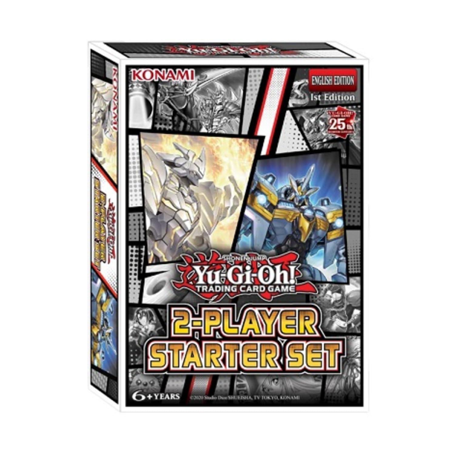 Yu-Gi-Oh! 2 Player Starter Set box for quick duels and setup.
