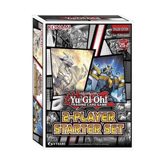Yu-Gi-Oh! 2 Player Starter Set box for quick duels and setup.