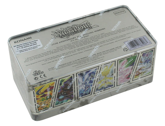 Yu-Gi-Oh! 25th Anniversary Dueling Mirrors Tin, pack pulls showcase rare rewards for collectors.