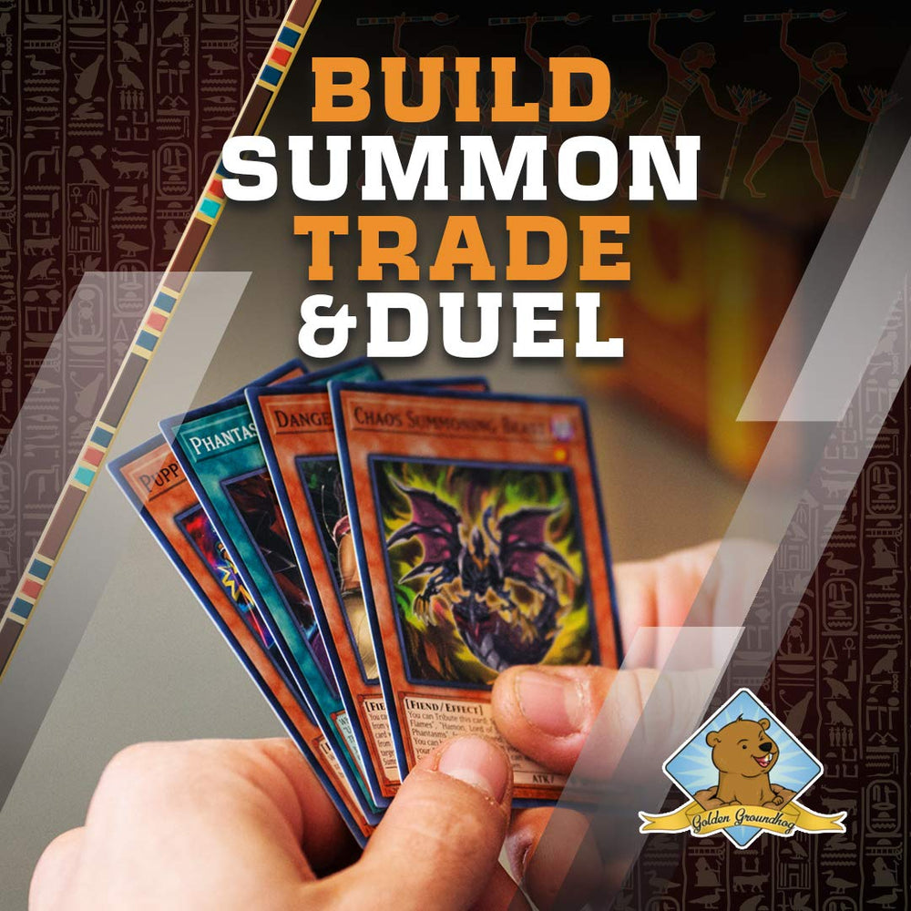 Yu-Gi-Oh! holo-collection close-up highlighting holographic cards and sparkle.