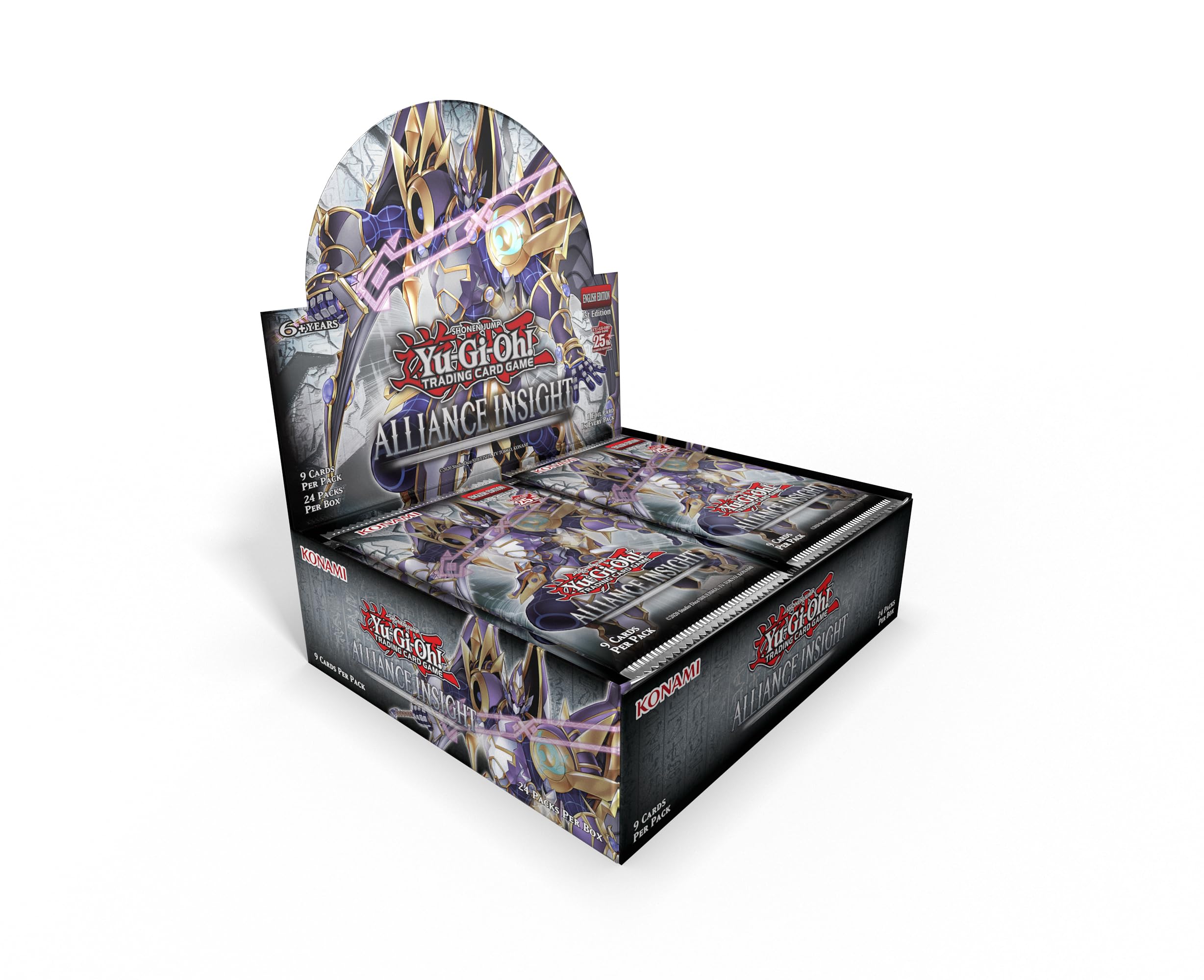 Yu-Gi-Oh Alliance Insight Display 24 card spread reveals 101-card core booster