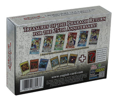 Opened Yu-Gi-Oh! Legendary Collection 25th Anniversary Box reveals collectible cards for expanding a collection.
