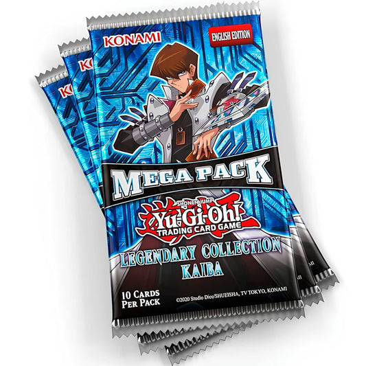 Kaiba-inspired cards from the Legendary Collection add thematic deck-building options.