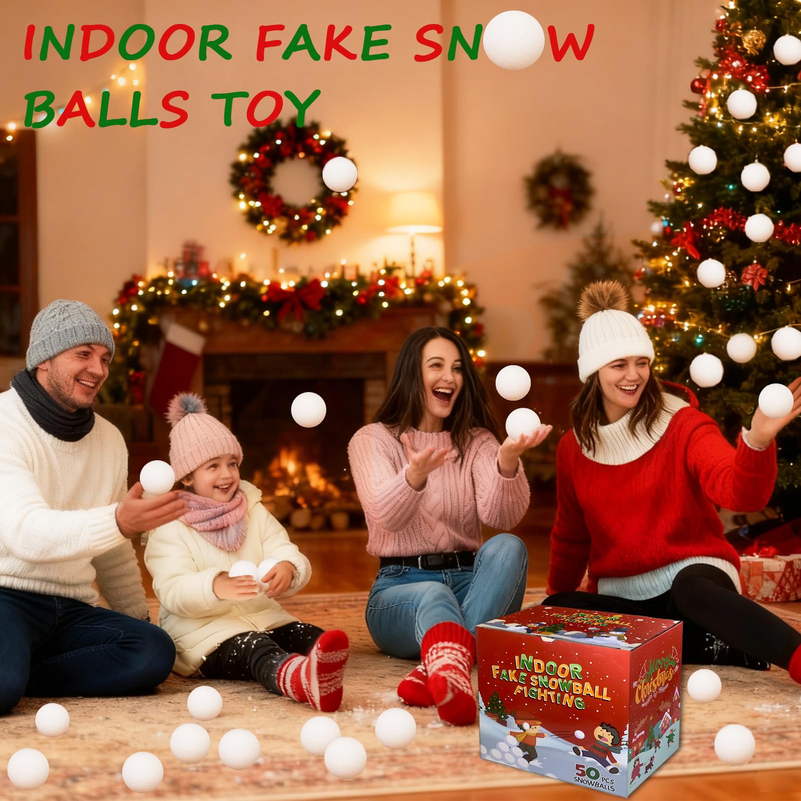 YUANDJO reusable water balls for indoors snowball fights, safe for kids.