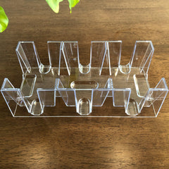 Yuanhe 9-deck tray keeps cards organized and prevents spills