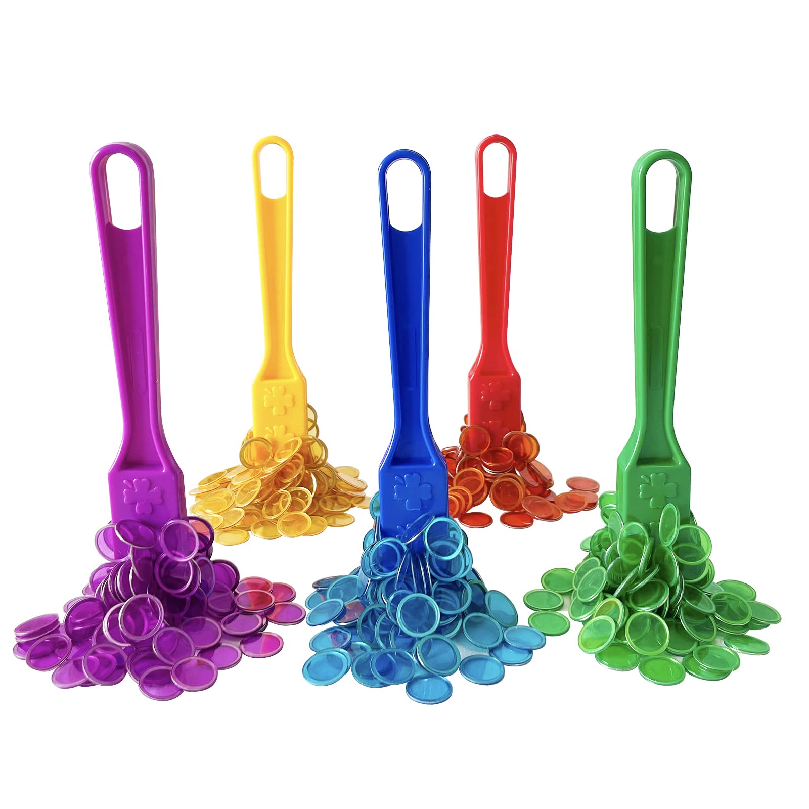 Yuanhe blue bingo chips designed for reliable magnetic pickup
