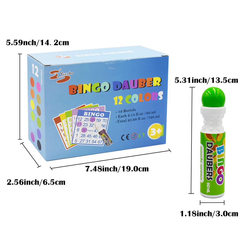 Yuanhe Bingo Daubers comfortable grip for little hands