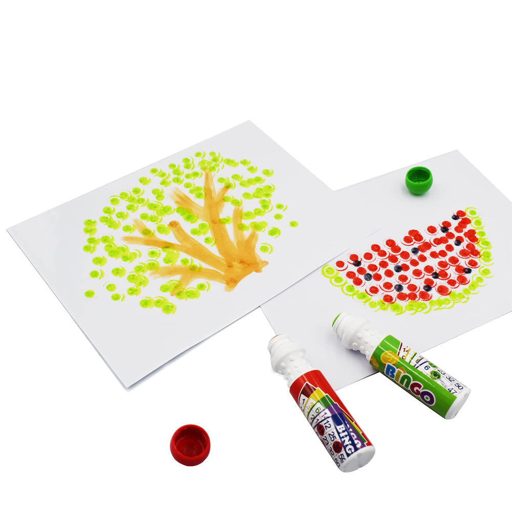 Yuanhe Bingo Daubers dry quickly to help prevent smears