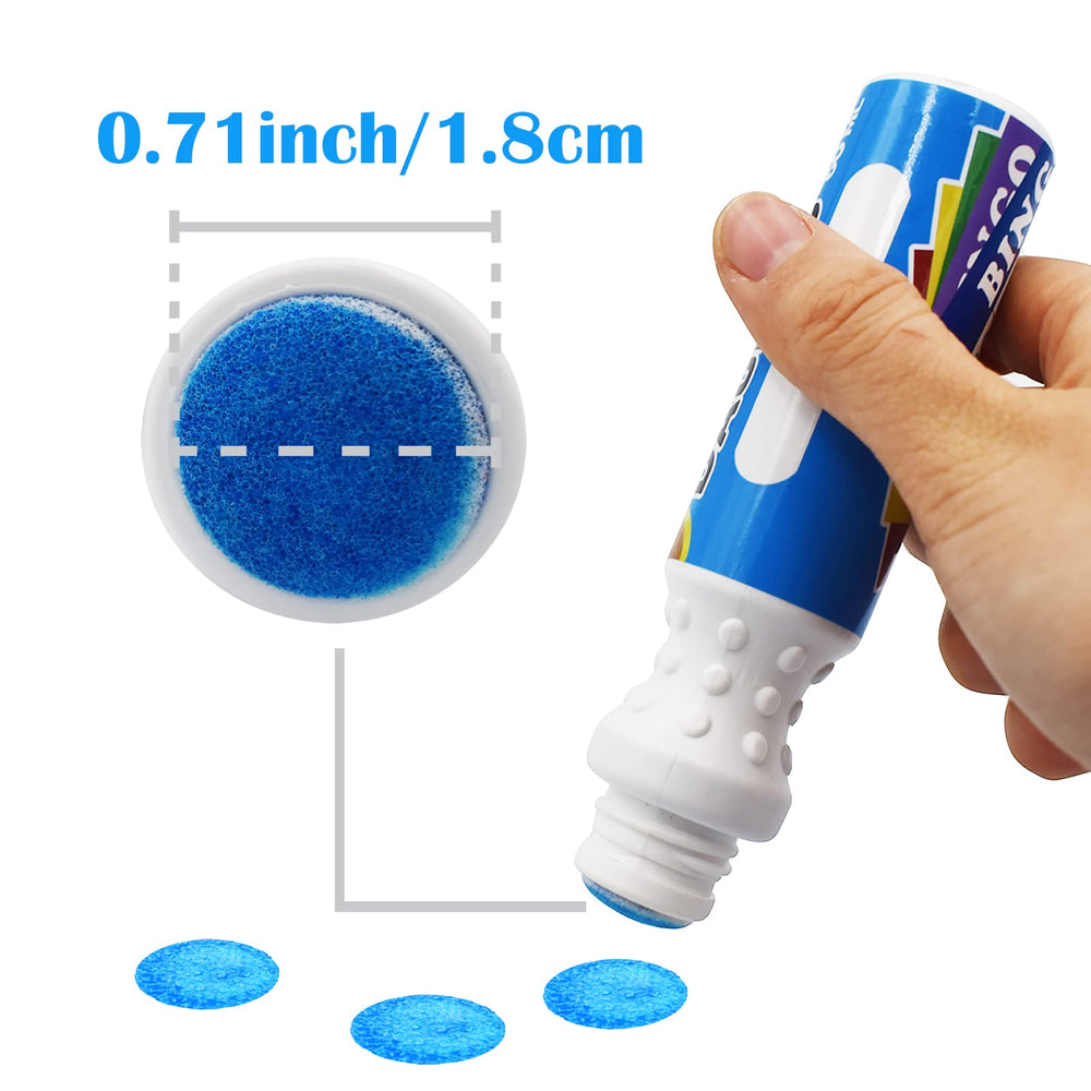 Yuanhe Bingo Daubers with large sponge tip for even coverage