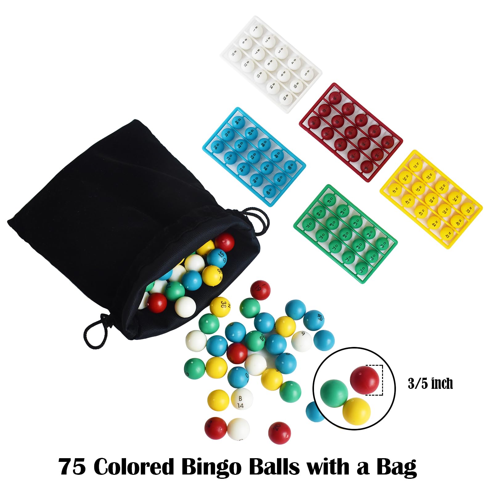 Yuanhe Deluxe large storage bag keeps components organized for travel and on-the-go bingo