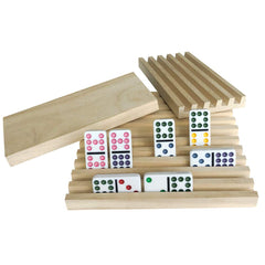 Yuanhe domino holder tray side-profile demonstrates slim footprint and organization.