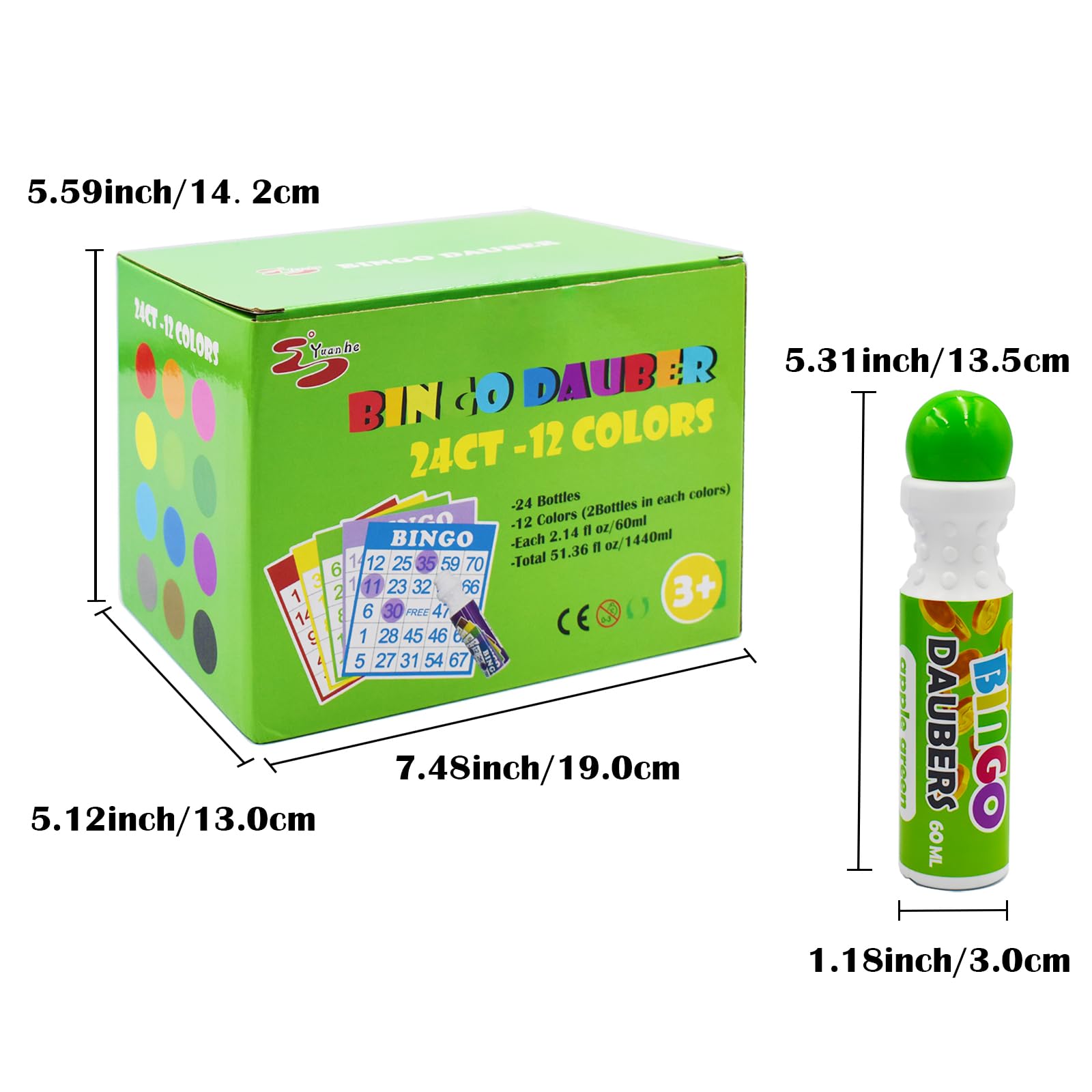 Yuanhe quick-drying ink enables dot painting at school or home easy.